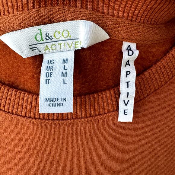 Denim & Co. Active QVC Adaptive Lush Lined Jersey Pullover Mobility Accessible - Picture 8 of 10